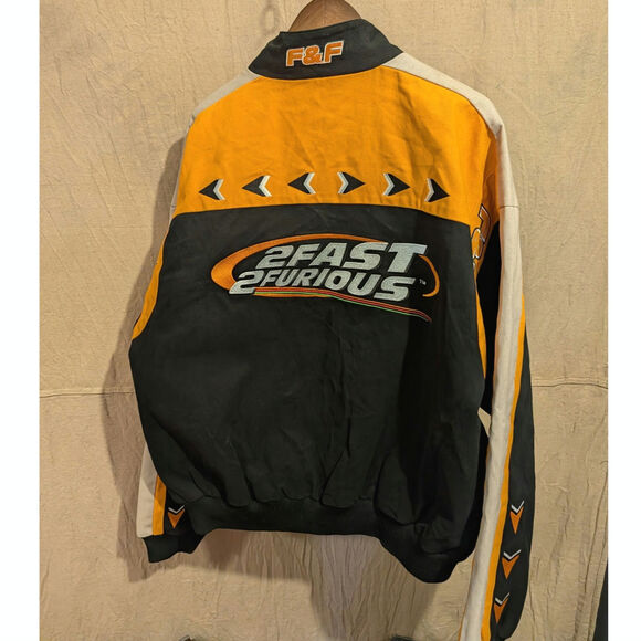 VTG 2 Fast 2 Furious Racing Jacket XL Racing Champions Movie Promo - Picture 1 of 9